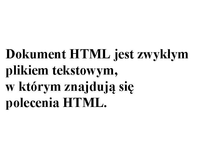 Co to jest dokument HTML i jak go poprawnie tworzyć? Proste wyjaśnienie dla początkujących