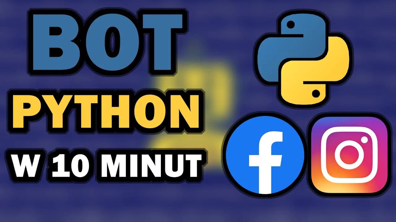 Tworzenie chatbotów w Pythonie od podstaw - poradnik